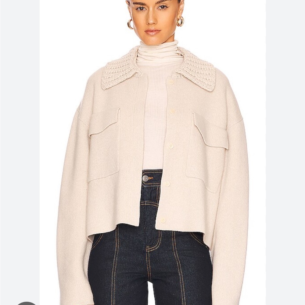 Theory Knit Trucker Jacket